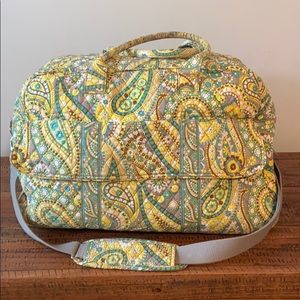Vera Bradley Grand Weekend Travel Bag with trolley sleeve